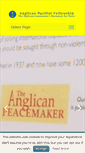 Mobile Screenshot of anglicanpeacemaker.org.uk